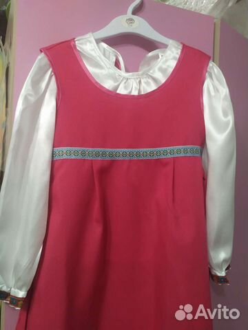 Костюм Машеньки размер 116- 122 на 7лет