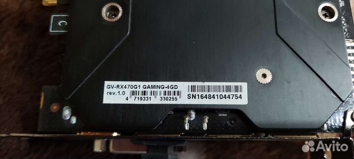 Видеокарта rx 470 4gb