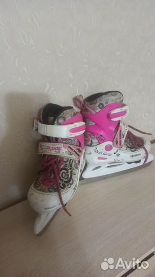Коньки детские раздвижные