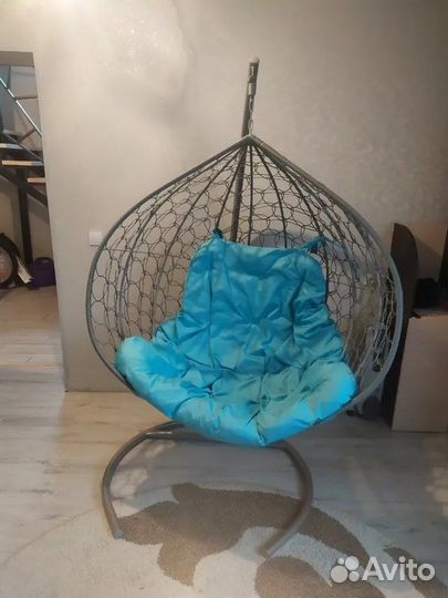 Подвесное кресло кокон для двоих
