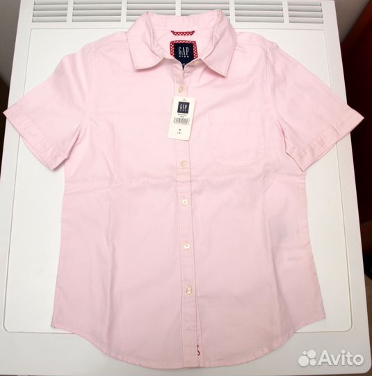 Рубашка с коротким рукавом GAP (новая) -США
