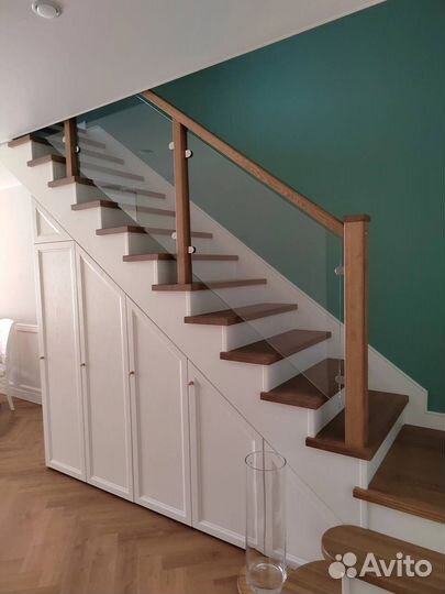 Изготовление лестниц на металлокаркасе