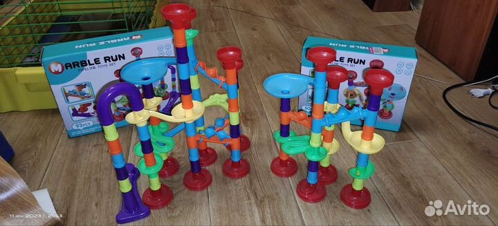 Детский конструктор с шариками Marble run