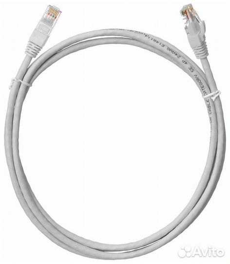 Патч-корд netlan 0.5м, 10 шт. (EC-PC4UD55B-005-GY-10)