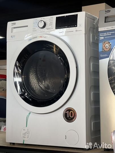 Стирально-сушильная машина Beko WDW85636B3 белый
