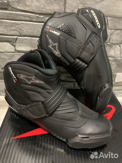 Мотоботы alpinestars SMX-1 R V2 Black