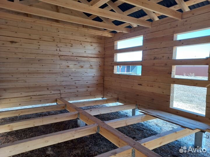 Строительство бань из бруса