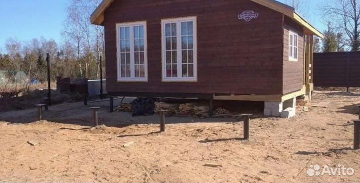 Винтовые сваи под ключ