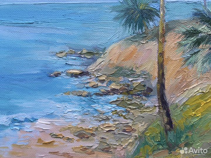 Картина маслом Океан Природа