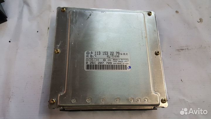 Блок управления двигателем w220 m113 a1131532279