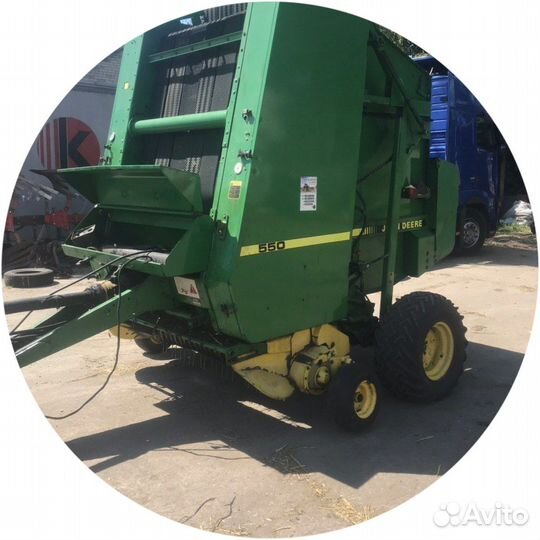 Пресс-подборщик John Deere 550, 1995