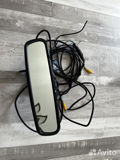 Зеркало салонное с монитором и видеорегистратором