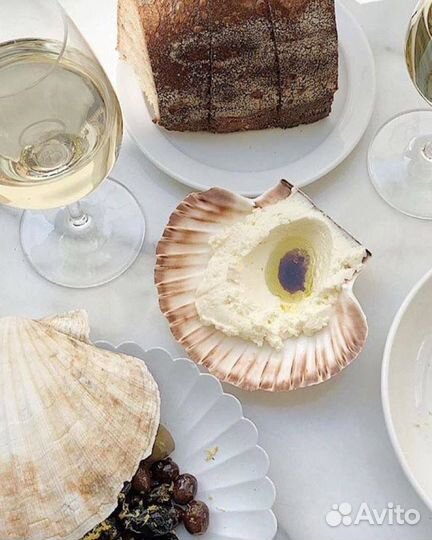 Ракушки для сервировки, декора