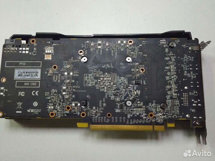 Видеокарта rx570 4gb red dragon