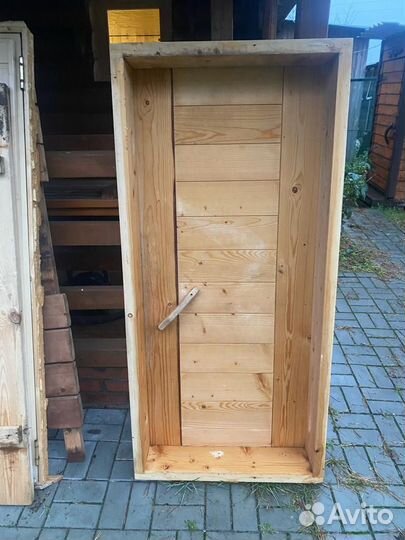 Дверь входная в баню