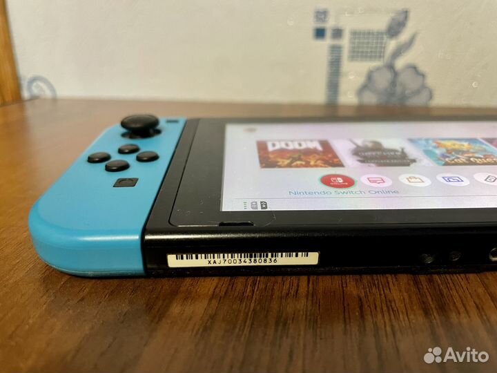 Nintendo Switch Rev 1 прошитая кефир 256 Gb