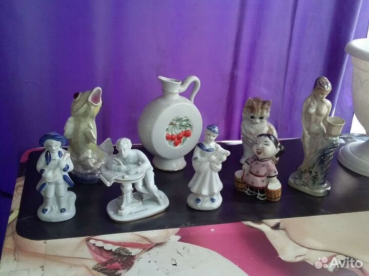 Фарфоровые статуэтки СССР и Германия