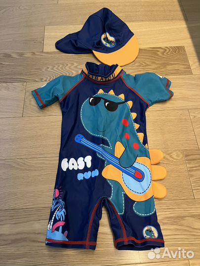 Костюм для плавания детский 74