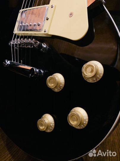Электрогитара Les Paul Black + Чехол