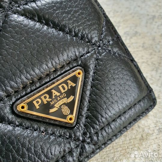Обложка на паспорт Prada натуральная кожа