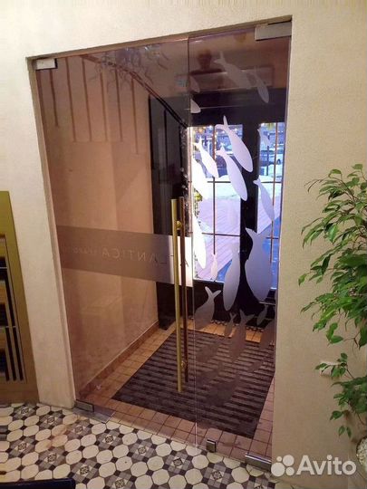 Стеклянная дверь на заказ от 3 дней