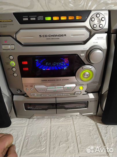 Музыкальный центр panasonic sa-ak47