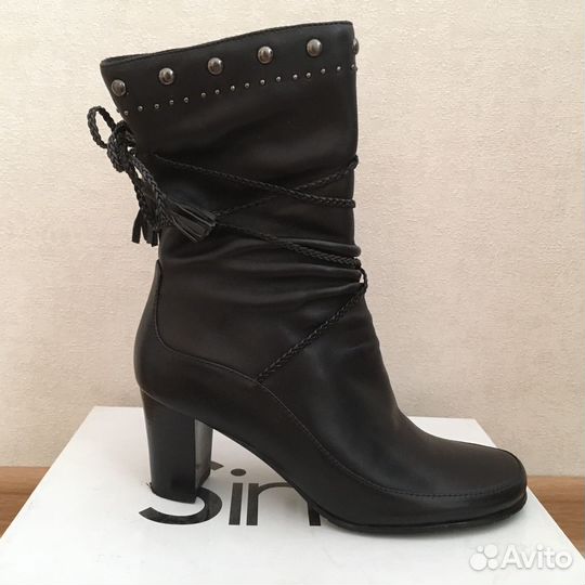 Сапоги женские натуральная кожа 33 размер