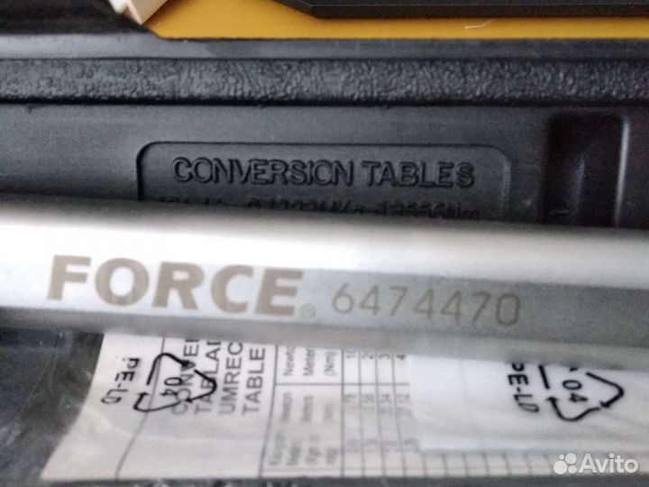 Динамометрический ключ force