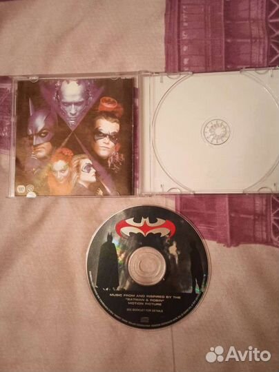 Музыка и песни из фильма Бэтмен и Робин. CD диск
