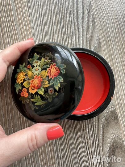 Шкатулка Мстёрская миниатюра 70-е гг. хх века
