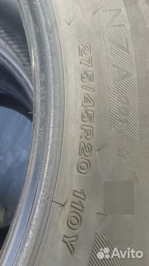 Bridgestone Alenza 001 275/45 R20 и 305/40 R20