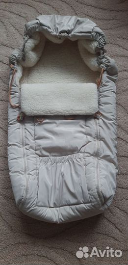 Зимний конверт в коляску