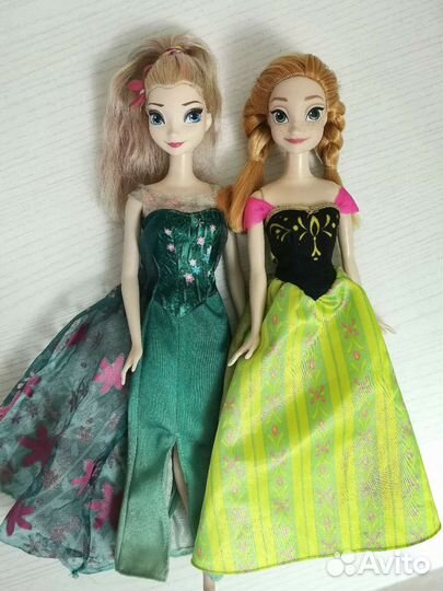 Эльза и Анна парой 2 куклы Холодное сердце Disney