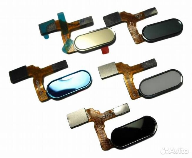 Шлейф Honor 9 + Home (синий)