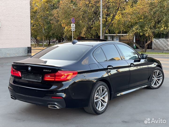 BMW 5 серия 2.0 AT, 2017, 142 000 км
