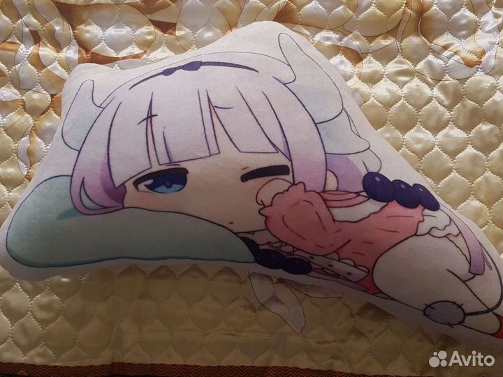 Дракон-горничная Кобаяши Канна Камуи подушка