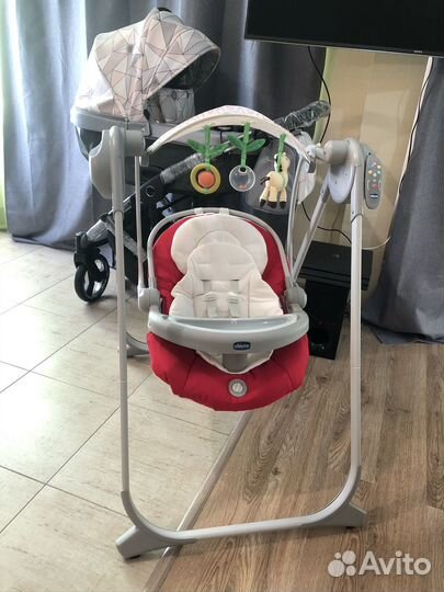 Электронные качели chicco