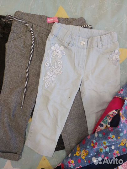 Штаны на девочку 18-24 мес