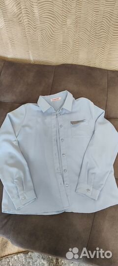 Блузка школьная шифон рост 146