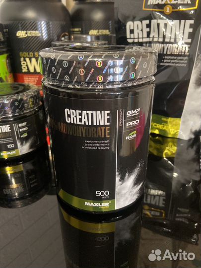 Креатин моногидрат maxler Creatine Monohydrate