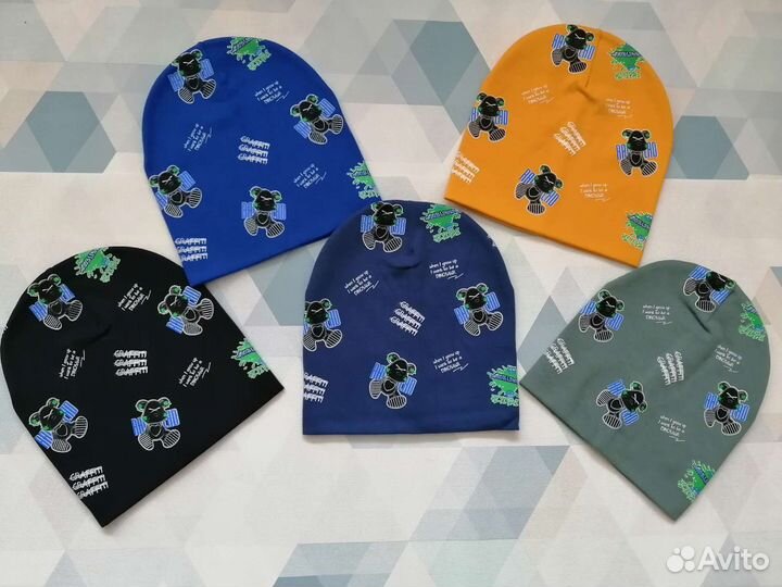 Шапка весенняя для мальчика