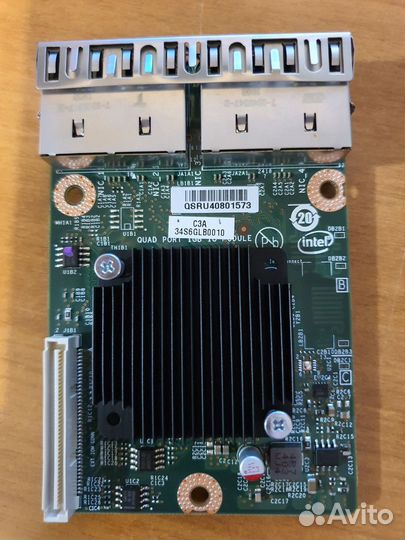 Сетевая карта intel G15234-350 I350 1GB 4port RJ45