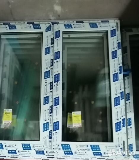 Готовые окна 1197х1200 мм пластиковые