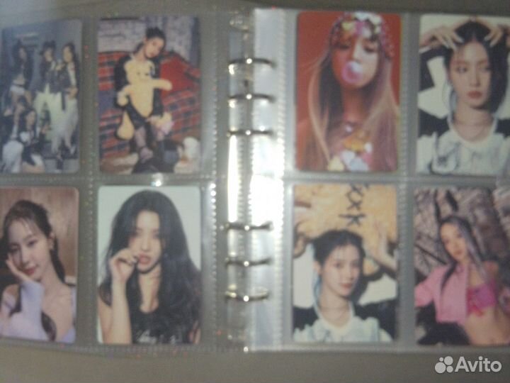 Биндер с картами (kpop-итзи,Джи айдл)