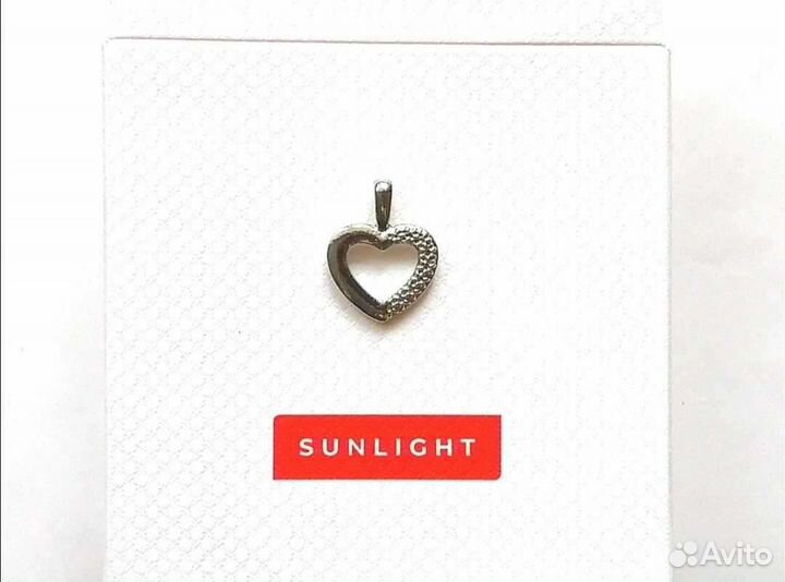 Подвеска сердечко