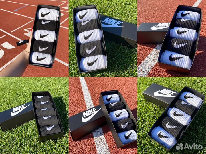Мужские носки nike 5пар