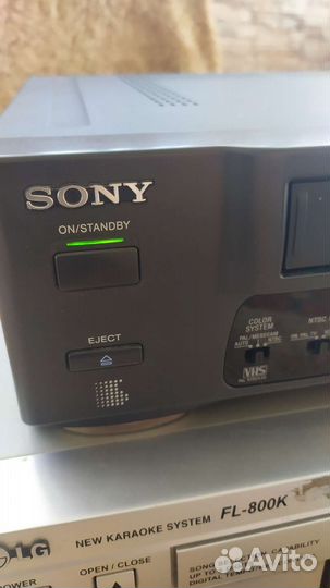 Видеомагнитофон sony+ караоке цена за всё