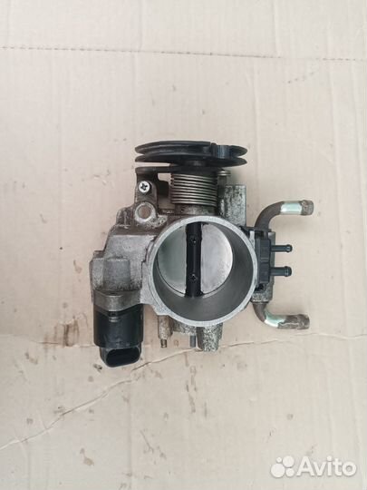 Заслонка дроссельная механическая Lanos 2007 г