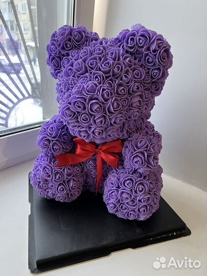 Мишка из роз
