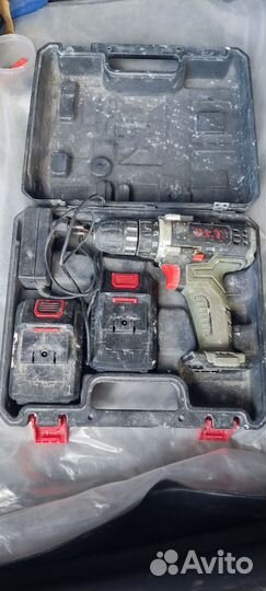 Аккумуляторная дрель шуруповерт пит